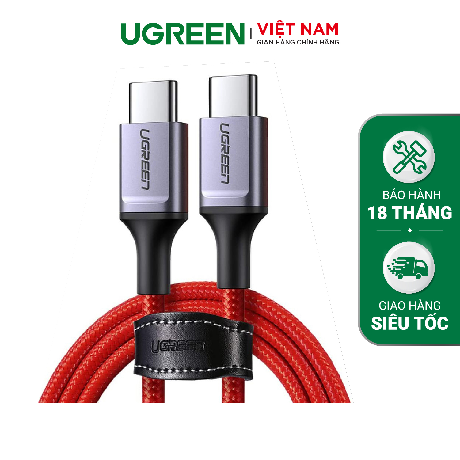 Cáp sạc nhanh Type C UGREEN US296 - Truyền dữ liệu tốc độ cao - Sạc nhanh PD60W,dòng tối đa 3A - Dây bện nylon chống rối » Ugreen Việt Nam cap-s-c-nhanh-type-c-ugreen-us296-truy-n-d-li-u-t-c-d-cao-s-c-nhanh-500x500