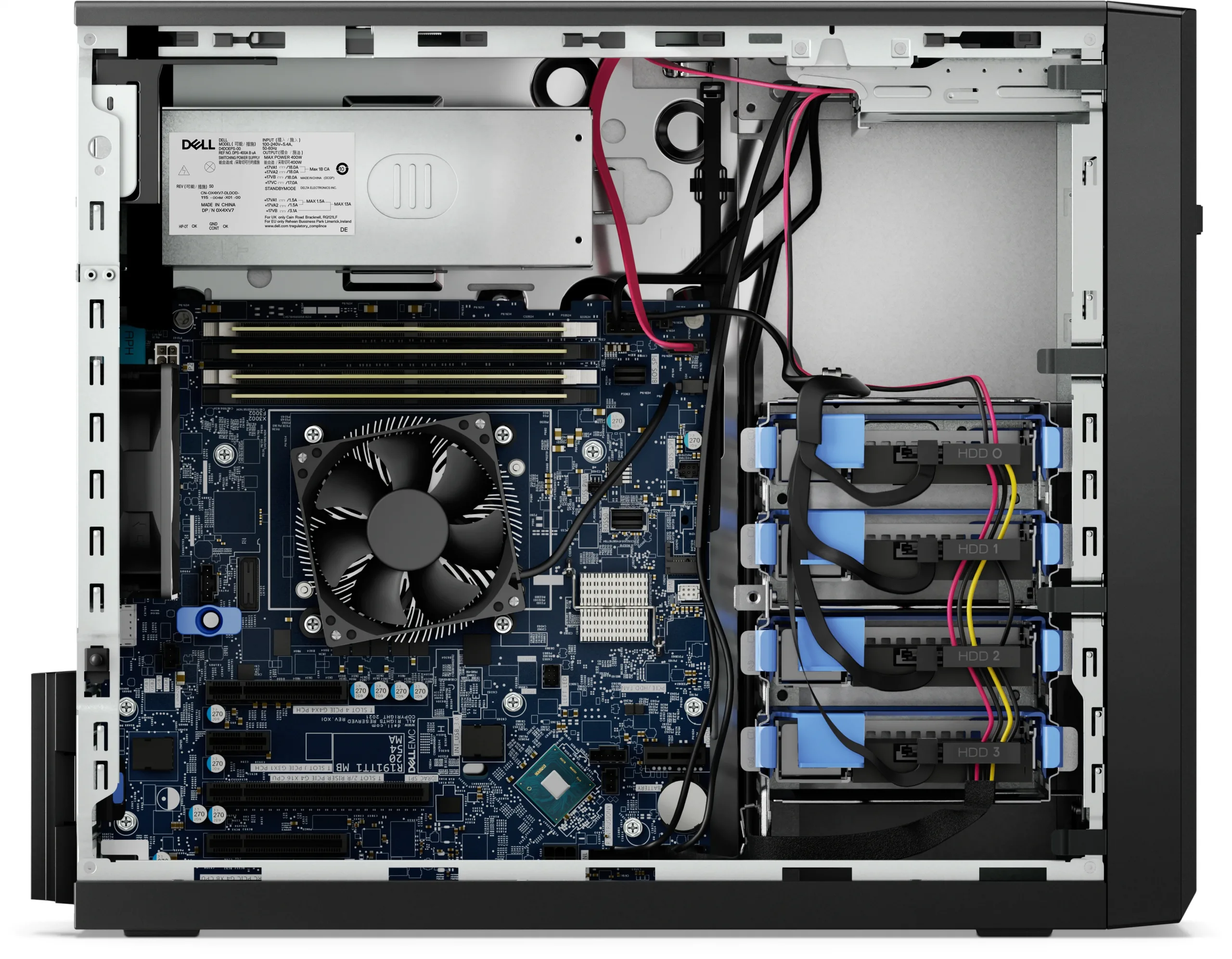 Máy Chủ Dell PowerEdge T150 – 4×3.5″ Cabled/No Perc Máy Chủ Dell PowerEdge T150 – 4×3.5″ Cabled/No Perc